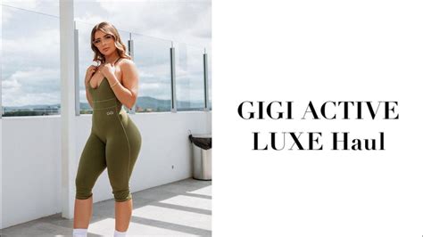 lilith cavaliere|GIGI ACTIVE LUXE Haul !! .